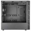 Cooler Master MasterBox MB400L Micro-ATX Mini Tower, stal, pełny panel boczny, bez zasilacza