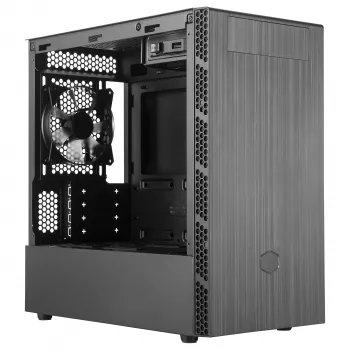 Cooler Master MasterBox MB400L Micro-ATX Mini Tower, stal, pełny panel boczny, bez zasilacza