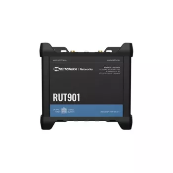 Teltonika RUT900 3G Router bezprzewodowy - Czarny - 4-portowy Ethernet - 802.11b/g/n - Pojedyncze pasmo 2,4 GHz