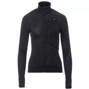 Damska bluza z zamkiem Turbat Ilma - Jet Black
