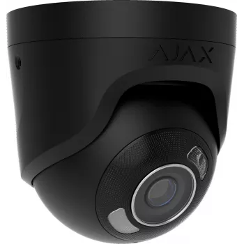 AJAX TurretCam HL 8MP 4mm Czarna Kamera Sieciowa