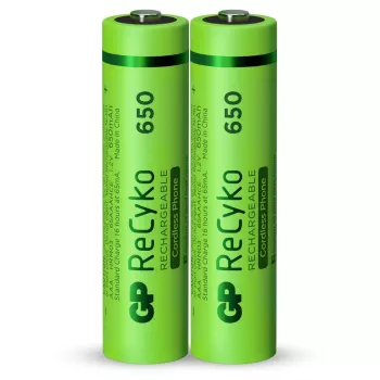 GP ReCyko AAA Micro NiMH Akumulator 650 mAh 1,2V 2 szt. Blister