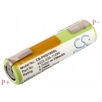CAMERON SINO Zastępcza Bateria 036-11290 do Philips Panasonic Arcitec Shaver - Ni-MH 1,2V 2100mAh