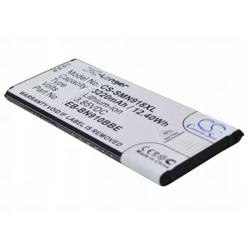 Bateria Cameron Sino EB-BN910BBE do Samsung Galaxy Note 4 (3220 mAh, 3,85 V, Li-ion, czarny)