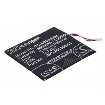 Bateria Cameron Sino do Amazon Kindle 7./8. generacji (MC-265360-03, 58-000083, 58-000151) – 1500mAh
