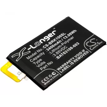 Bateria CAMERON SINO BAT63108-003 TLP034E1DO do BlackBerry Keyone Mercury DTEK70 / CS-BRK100SL