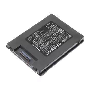 CAMERON SINO Zastępcza bateria do Zebra TC22/TC27 (BT-000473, BTRY-TC2L-2XMAXX-01) - Pojemność rozszerzona 6100mAh - Czarny