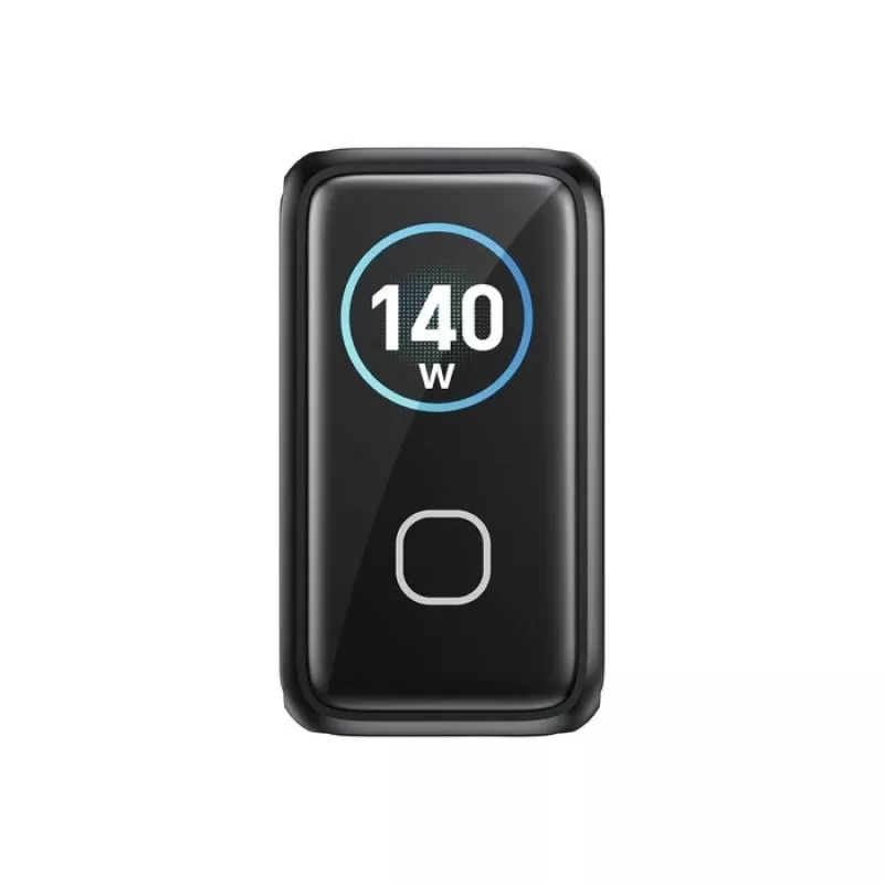 UNITEK GaN Charger z Wyświetlaczem 140W 3xUSB-C 1xUSB-A PD3.0 QC4.0 Czarny