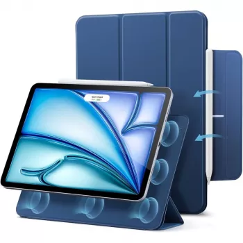 ESR Rebound Magnetic etui na iPad Air 10.9 (4./5. gen, 2020-2022) / iPad Air 11 (6./7./8. gen, 2024-2026), niebieskie