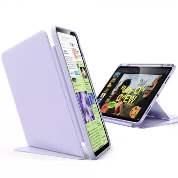 ESR Flip Hybrid Case dla iPad Air 13-calowy (M2 2024) - Fioletowy