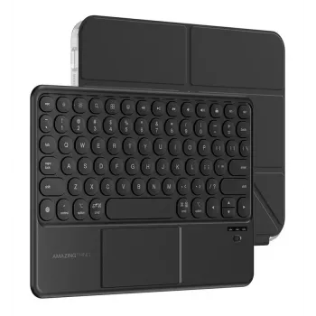 AMAZINGTHING Minimal Case KeyLite Combo Keyboard Case dla iPad Air 11 M2/M3/M4 (2024/2025/2026) - Czarny