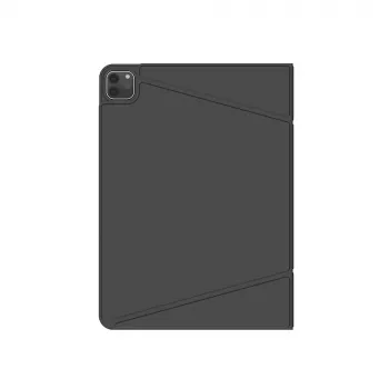 AMAZINGTHING Matte Pro Mag Folio Case z podstawką do iPad Air 13 M2/M3/M4 (2024/2025/2026) - Czarny