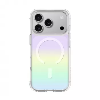 AMAZINGTHING Minimal Mag Etui do iPhone 17 Pro, kompatybilne z MagSafe, Tęczowy Wielokolorowy