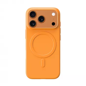 AMAZINGTHING Minimal Air Case do iPhone 17 Pro Max z MagSafe - Pomarańczowy