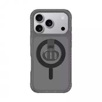 AMAZINGTHING Titan Pro Grip Ring Set Case do iPhone 17 Pro, kompatybilny z MagSafe, czarny