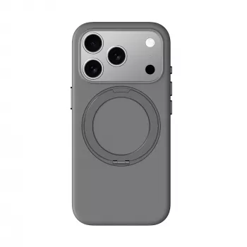 AMAZINGTHING Cloudie Case do iPhone 17 Pro z podstawką - Szary