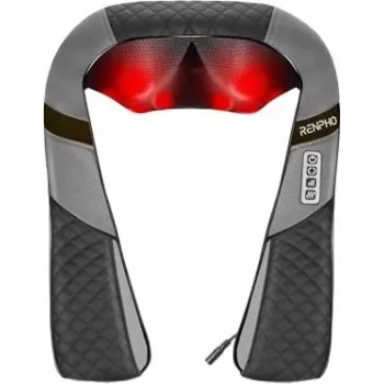 Renpho Neck Massager - Masażer szyi i ramion z podgrzewaniem Czarny (RP-SNM061)