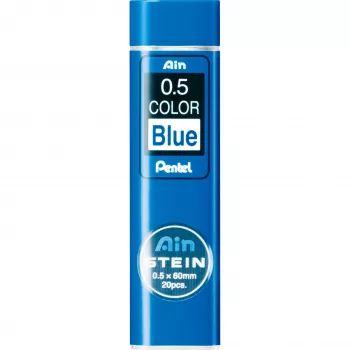 Pentel Ain Stein Colour Lead 0,5 mm Blue 20 Leads