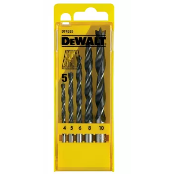 Zestaw wierteł do drewna DEWALT DT4535 5 sztuk 4-10 mm