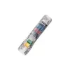 Rapesco Supaclip 40 Dispenser - Czarny/Srebrny - Pojemność 40 arkuszy - 8 klipsów w zestawie
