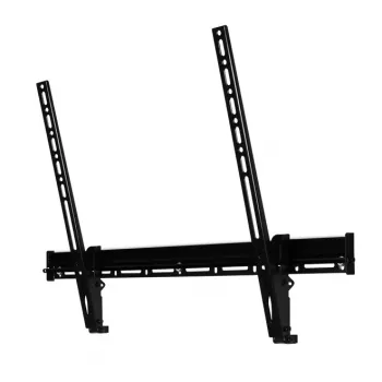 B-TECH BTV521 Uchwyt ścienny stały do ekranów 32-65 cali, czarny, udźwig 70 kg, VESA 75x75 do 600x400