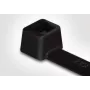 HellermannTyton UB385C-B Standardowa Opaska Kablowa, Czarna, 390mm x 4.6mm, 100 sztuk