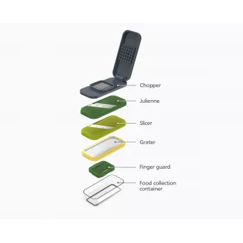 Joseph Joseph Multi-Prep Food Preparation Set with Bowl and 4 Blades 20222