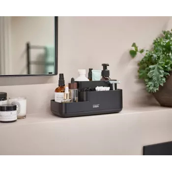 Joseph Joseph EasyStore Bathroom Caddy Black