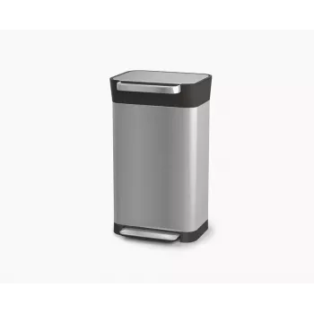 Joseph Joseph Titan 30L Stalowy Kompaktor Odpadów z Systemem Kompaktowania