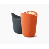 Zestaw do popcornu do mikrofali Joseph Joseph M-Cuisine 2-częściowy pomarańczowy