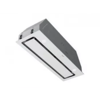 Okap kuchenny ścienny Cata GA DUAL 90 WH, 90 cm, 805 m³/h, stal nierdzewna z białym szkłem