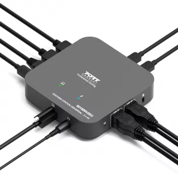 PORT Designs Universal Docking Station - 2 x 4K 2 HDMI z zasilaczem - EU