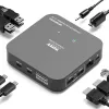 PORT Designs Universal Docking Station - 2 x 4K 2 HDMI z zasilaczem - EU