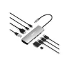 PORT Designs USB-C 9-in-1 Docking Station z 4K HDMI i 85W PD - Space Grey