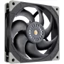 SILVERSTONE TECHNOLOGY SST-FHL140 140mm Czarny Wentylator Obudowy, 4-Pin PWM, Łożysko Hydrauliczne, 0-1500 RPM, 92.5 CFM