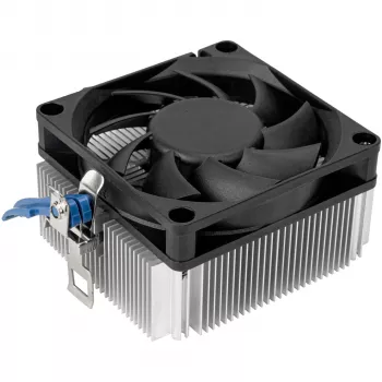 SILVERSTONE TECHNOLOGY SST-NT09-AM5 Low Profile CPU Cooler, 92mm Fan, 2 Heat Pipes, AMD AM5, Black