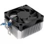 SILVERSTONE TECHNOLOGY SST-NT09-AM5 Low Profile CPU Cooler, 92mm Fan, 2 Heat Pipes, AMD AM5, Black