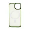 Connect Apple iPhone 13 Hybrid Case z magnesem PC+TPU Zielony