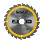 DEWALT Brzeszczot do piły tarczowej 190x30mm 24T +16° Super Thin Kerf TCT