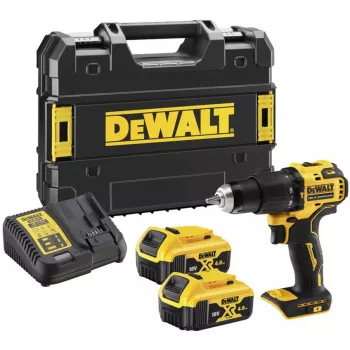 DEWALT DCD709M2T-QW 18V XR Bezszczotkowa Wiertarko-wkrętarka udarowa 2x5.0Ah Baterie Walizka TSTAK