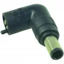 2-POWER TIP6005A Końcówka zasilacza do notebooka - 5.5mm x 2.5mm złącze DC Barrel - Czarny
