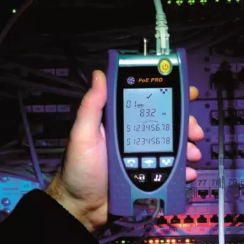 TREND Networks PoE Pro BT Tester kabli i sieci z detekcją PoE++