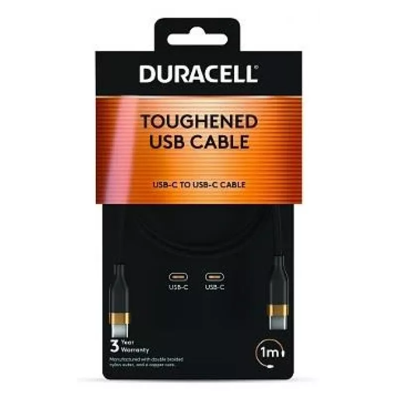 2-Power 1m USB-C do USB-C 60W Kabel do ładowania i synchronizacji danych Czarny
