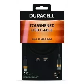 2-Power 2m USB-C do USB-C Kabel 60W PD Szybkie Ładowanie i Synchronizacja Danych - Czarny