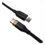 2-POWER 2m USB-A do USB-C 60W Kabel do ładowania i transmisji danych - Czarny