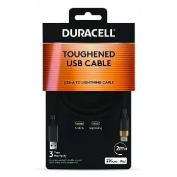 2-Power 2m USB-A do Lightning Kabel - Czarny