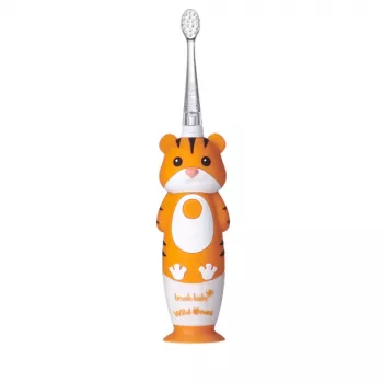 BRUSH BABY Wild Ones Sonic Toothbrush dla Dzieci 0-10 Lat Tygrys