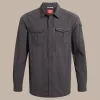 Craghoppers NosiLife Adventure LS Shirt III - Black Pepper, Rozmiar M