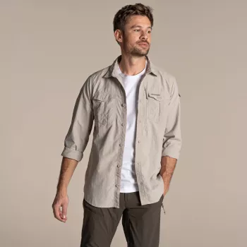 Craghoppers NosiLife Adventure LS Shirt III - Parchment - Rozmiar L