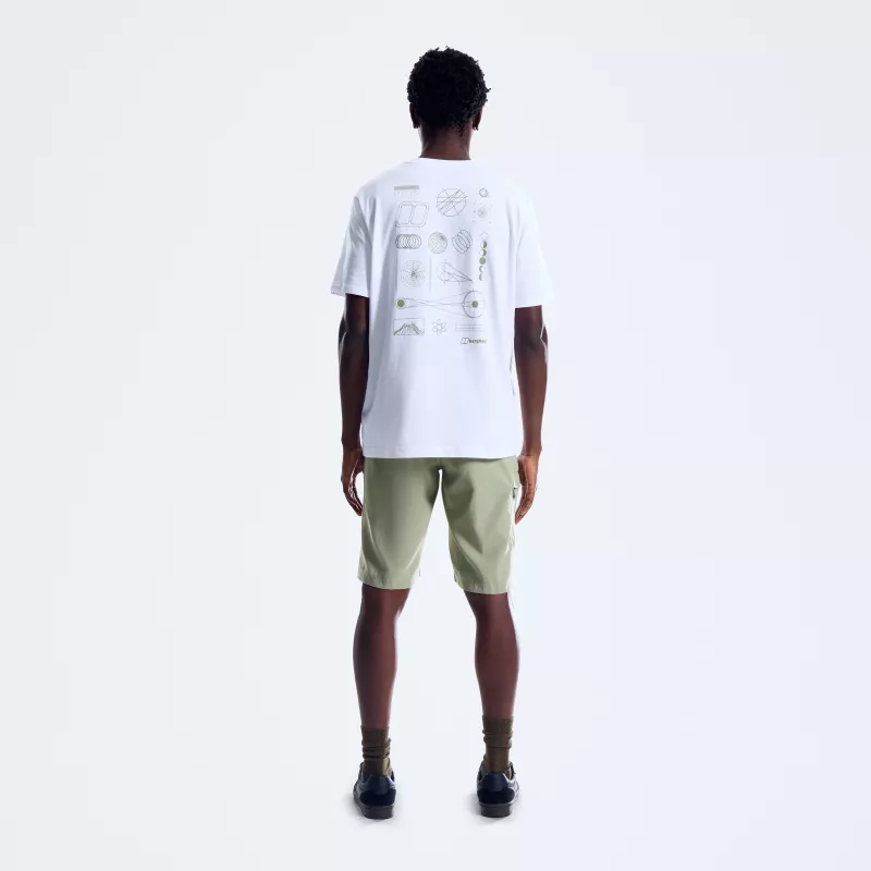 Berghaus Navigator 2.0 Short Męskie Szorty Turystyczne - Wisdom, Rozmiar L